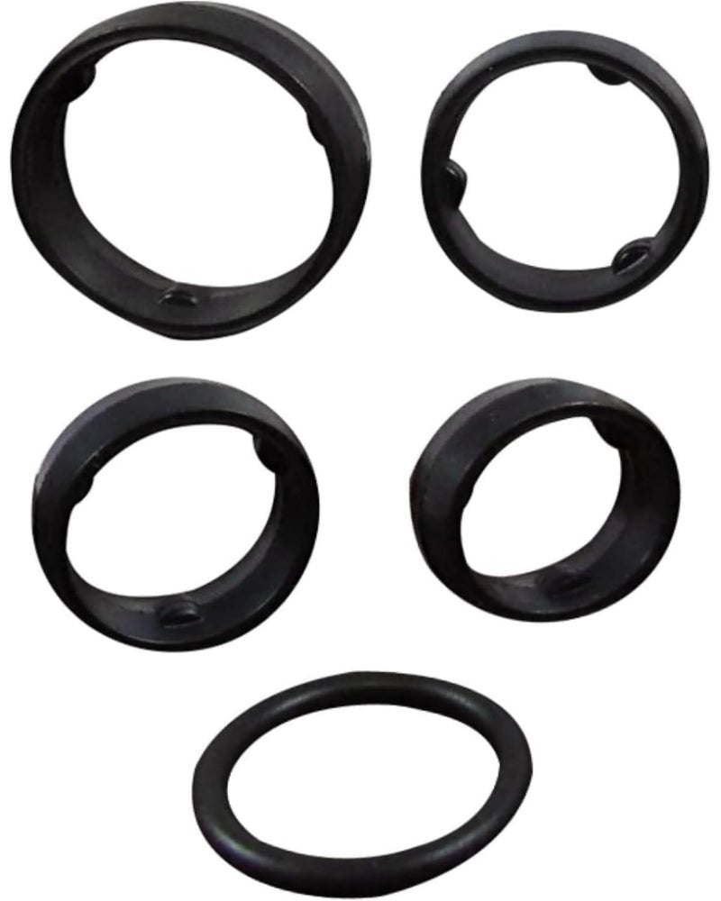 PMFCA 5pcs Engine Oil Cooler O-Ring Kit Fit for Fit for Dodge Ram Jeep Chrysler 3.6L 68191356AA Black - Image 1